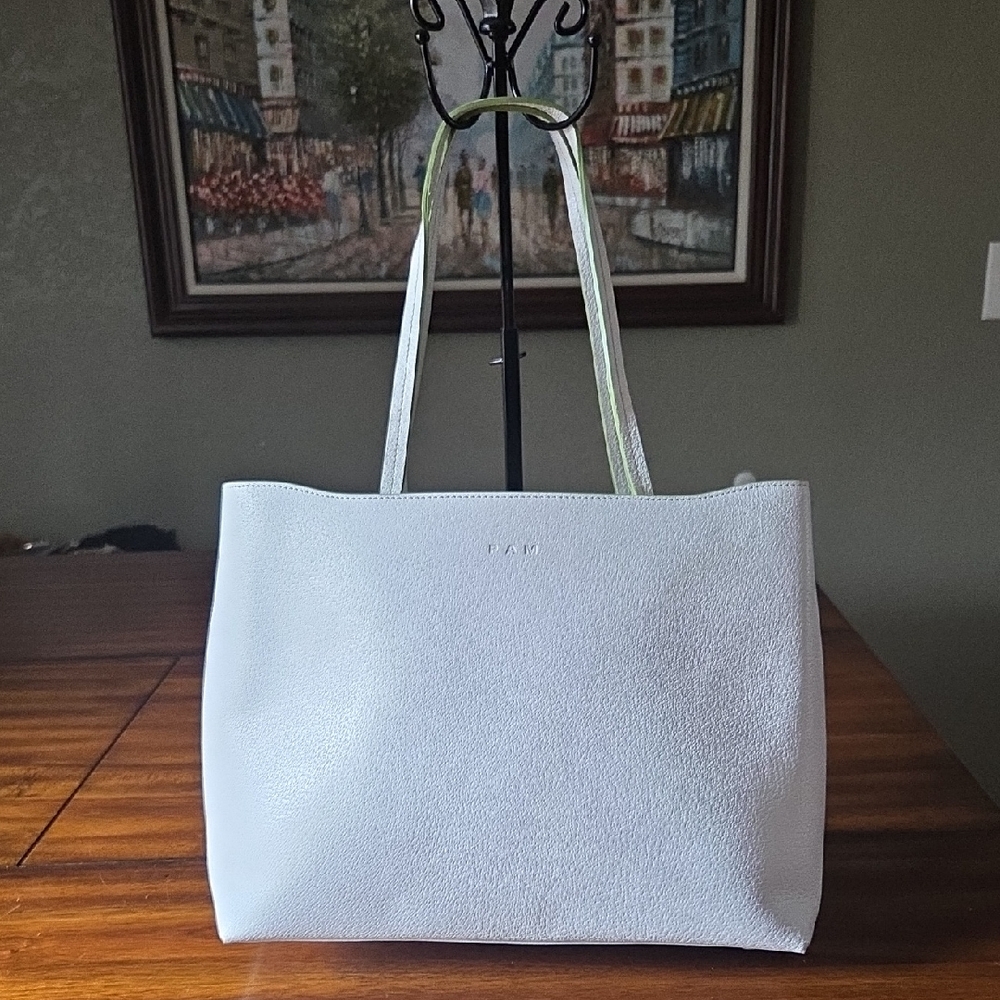 Pam Genuine Leather Tote Bag Made in Italy